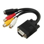 VGA To S Terminal Cable 3RCA, VGA To AV Cable, VGA TO VGA Cable - Image 4