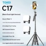 C17 Smartphone Selfie Stick Smart  Stabilized Extendable Gimbal With Full Auto Mode - Image 8