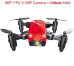 Micro Foldable RC Drone 3D Bearing Steering Wheel Remote Control Quadcopter Toys With Camera WiFi APP Control Helicopter Dron Kids Gift - Image 6