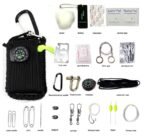 Camping bag climbing umbrella rope equipment kit hand-woven process escape emergency self-help kit outdoor supplies - Image 4