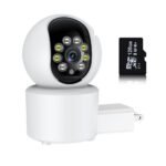 Wireless Night Vision Full Color Home Indoor Monitoring 360 Degree Wifi Graffiti Camera - Image 8