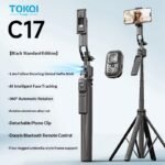C17 Smartphone Selfie Stick Smart  Stabilized Extendable Gimbal With Full Auto Mode - Image 10