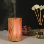 Hollowed Out Wood Pattern Aromatherapy Humidifier - Image 4