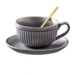 Vintage Ceramic Coffee Cup Set - Image 5