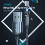 Essager Rotate Magnetic Cable 360 Degree USB Type C Charging Cable Fast Charging Magnet Charger 540 Rotate Micro Magnetic Cable - Image 2