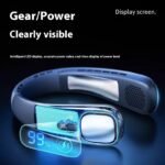 Usb Rechargeable Long Endurance Mute Leaf-free Halter Little Fan Portable Outdoor - Image 3