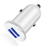 ⁦شاحن سيارة LED ثنائي المنافذ USB بقوة 3 أمبير مطلي بالكهرباء، شاحن هاتف محمول، شاحن هاتف ذكي، بيع بالجملة عبر الحدود⁩ - الصورة ⁦4⁩