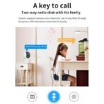 Wireless Night Vision Full Color Home Indoor Monitoring 360 Degree Wifi Graffiti Camera - Image 4