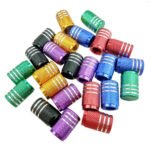 Colored Aluminum Valve Caps For Automobile Tires