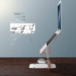 Computer Stand Laptop Aluminum Alloy Desktop Folding Portable Storage Base Can Lift Radiator - Image 4