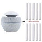 Aroma Diffuser Mini Humidifier Usb Home Silent Bedroom Hotel Commercial Small Wood Grain Essential Oil Humidifier - Image 9