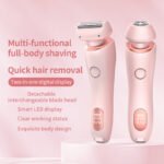 2 In 1 Hair Removal Epilator USB Rechargeable Trimmer Women Body Razor Face Leg Armpit Bikini Hand Pubic Shaver Hair Remover - Image 3