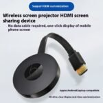 جهاز عرض لاسلكي متعدد الشاشات HDMI، جهاز عرض USB، واي فاي منزلي، مايكروكاست