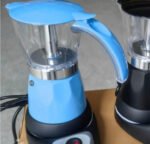 Octagonal Electric Heating Moka Pot Coffee Making Aluminum Appliance - Image 9