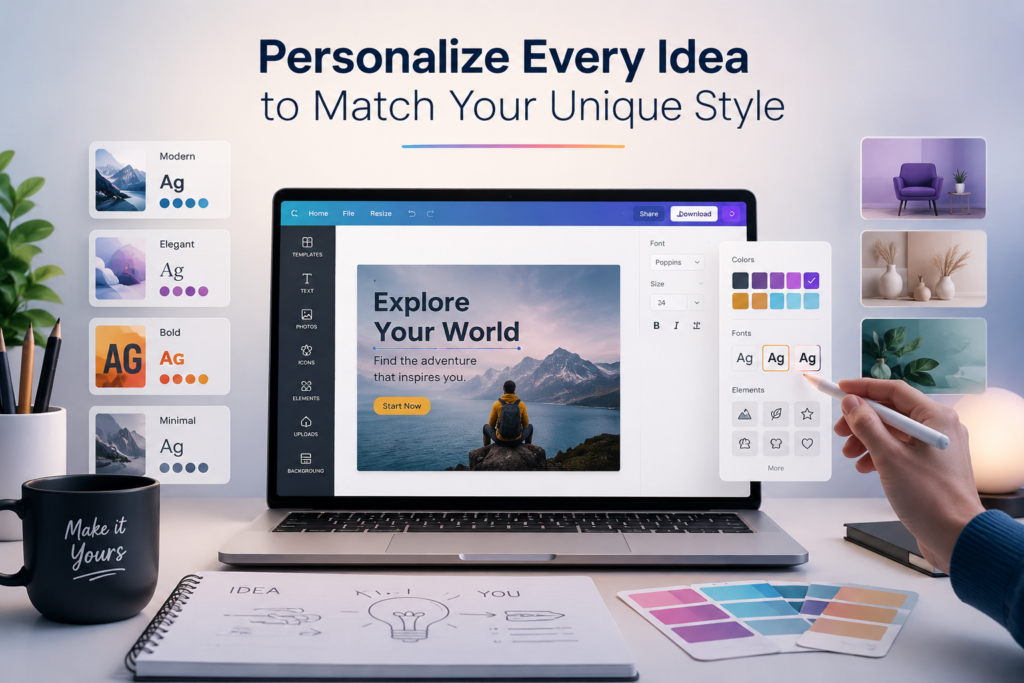 Personalized solutions / Every Idea to Match Your Unique Style 10 Customize Ideas to Fit Your Needs